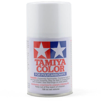 TAM86001, Tamiya PS-1 White Lexan Spray Paint (100ml)