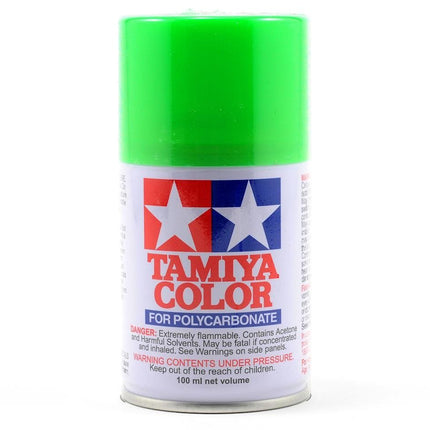 TAM86028, Tamiya PS-28 Fluorescent Green Lexan Spray Paint (100ml)