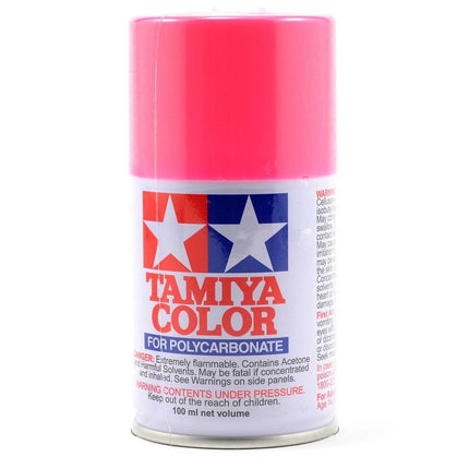 TAM86029, Tamiya PS-29 Fluorescent Pink Lexan Spray Paint (100ml)