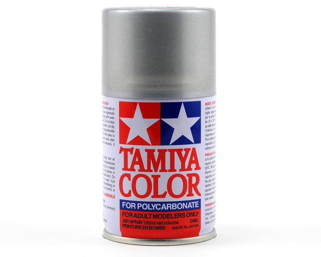 TAM86036, Tamiya PS-36 Translucent Silver Lexan Spray Paint (100ml)