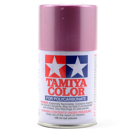 TAM86050, Tamiya PS-50 Sparkling Pink Anodized Aluminum Lexan Spray Paint (100ml)