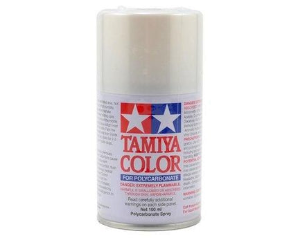 TAM86057, Tamiya PS-57 Pearl White Lexan Spray Paint (100ml)
