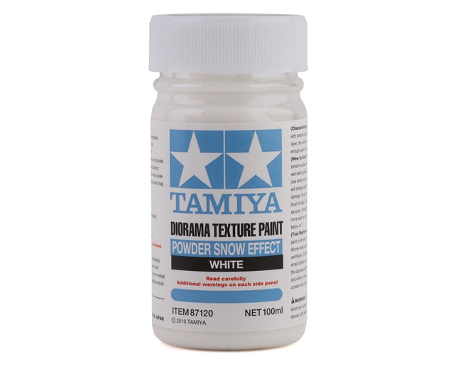 TAM87120, Tamiya Diorama Texture Paint (Powder Snow Effect) (100ml)