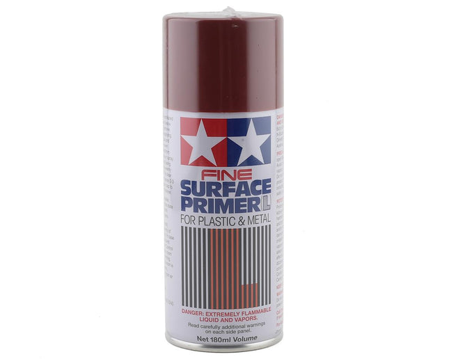 TAM87160, Tamiya Fine Surface Primer Paint (Oxide Red) (180ml)