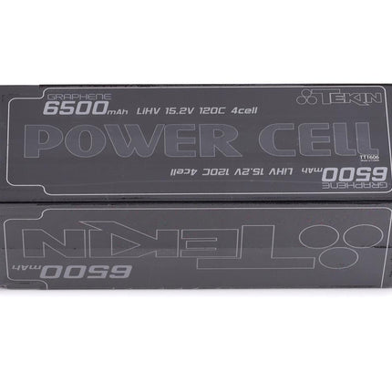 TEKTT1606, Tekin Power Cell 4S Hard Case 120C Graphene LiPo Battery (15.2V/6500mAh)