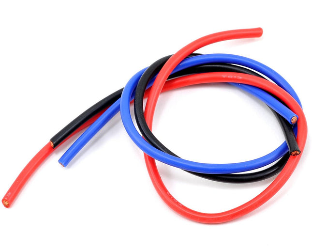 TQW1303, TQ Wire 13awg 3 Wire Kit (Black/Red/Blue) (1'ea)