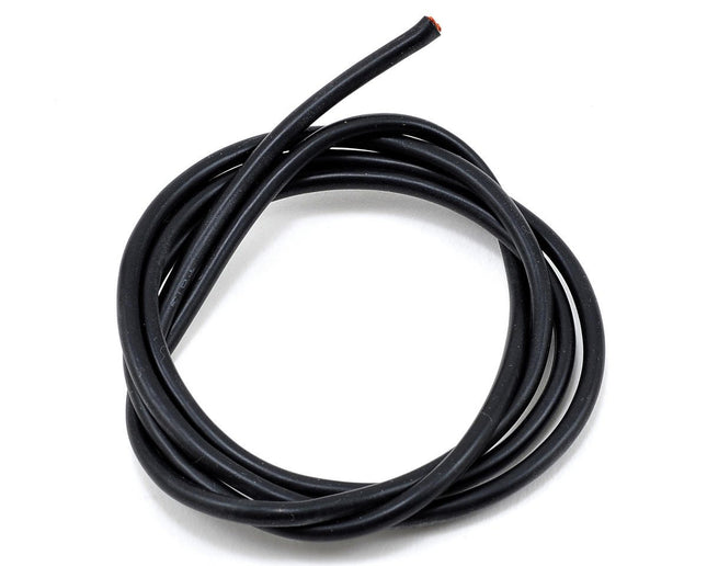 TQW1331, TQ Wire 13awg Silicone Wire (Black) (3')