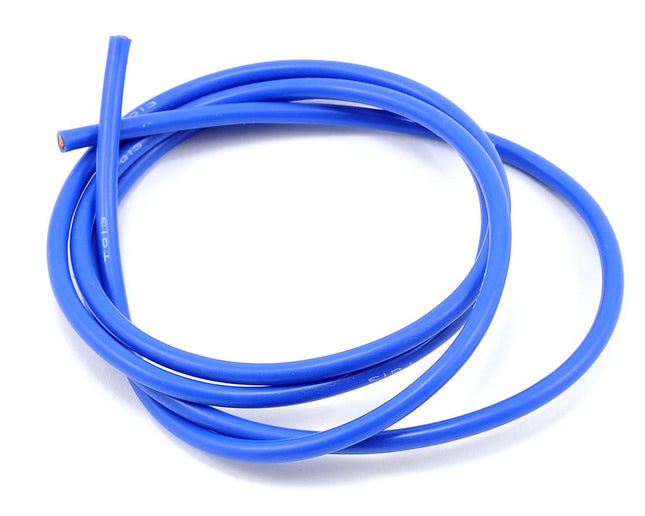 TQW1332, TQ Wire 13awg Silicone Wire (Blue) (3')