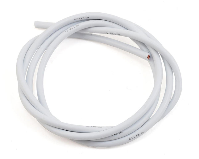 TQW1337, TQ Wire 13AWG Wire (White) (3')