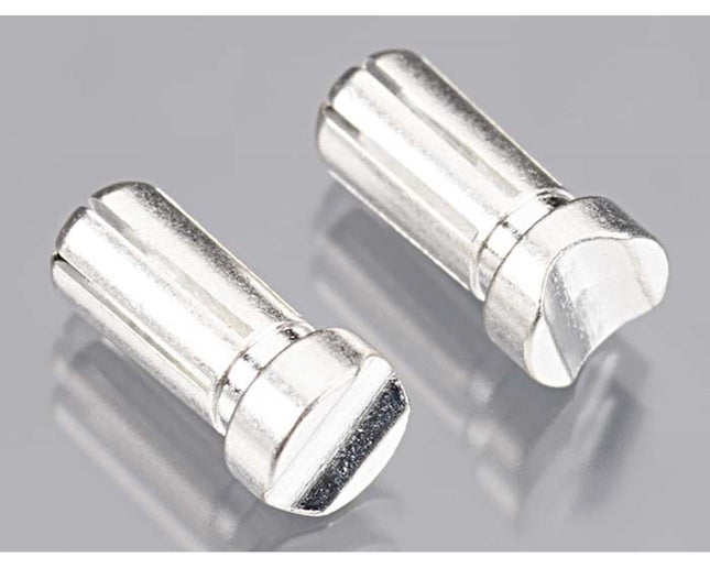 TQW2510, TQ Wire 5mm Copp Clad/Silver Plated Bullet Connector (2) (13mm Long)