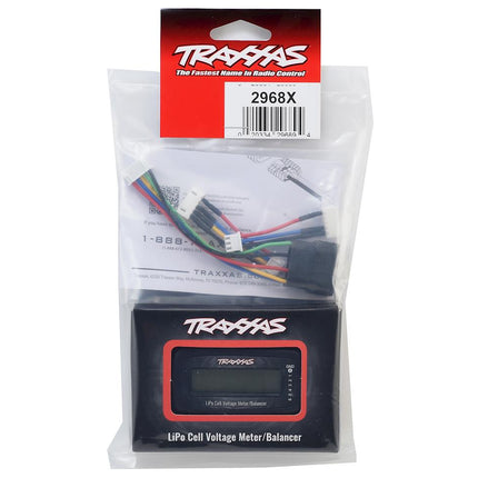TRA2968X, Traxxas iD Lipo Battery Voltage Cell Checker Balancer w/ Lead Adapter