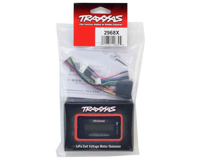 TRA2968X, Traxxas iD Lipo Battery Voltage Cell Checker Balancer w/ Lead Adapter