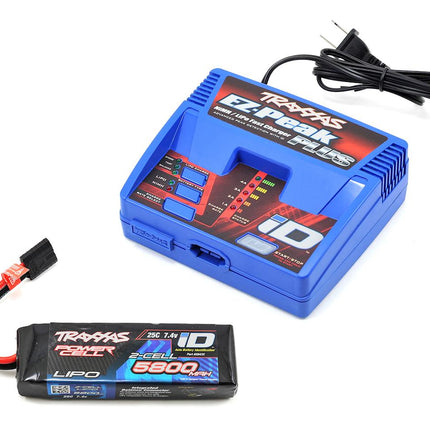 TRA2992, Traxxas EZ-Peak 2S Single "Completer Pack" Multi-Chemistry Battery Charger w/One Power Cell Battery (5800mAh)