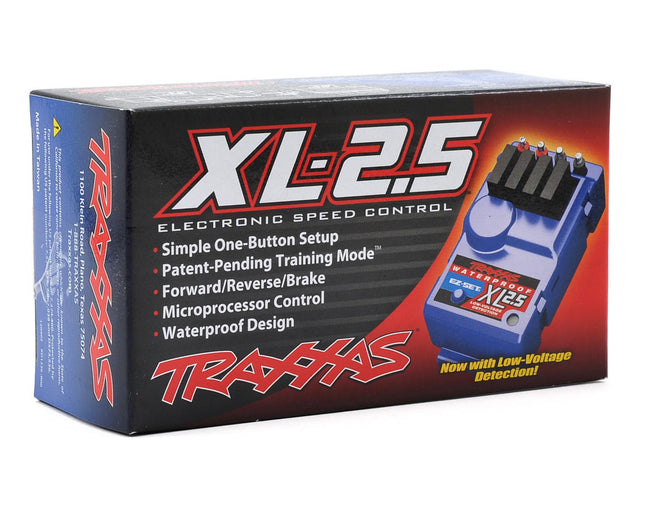 TRA3024R, Traxxas XL-2.5 ESC w/Low Voltage Detection (Waterproof)