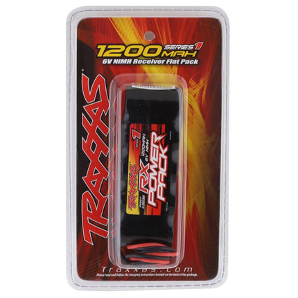 TRA3036, Traxxas 5-Cell Flat Receiver NiMH Battery Pack (6.0V/1100mAh)