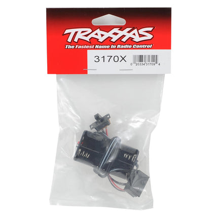 TRA3170X, Traxxas 4-Cell Battery Holder w/Switch
