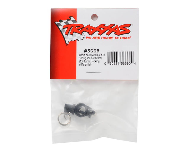 TRA5669, Traxxas Locking Differential Servo Horn w/Built-In Spring & Hardware