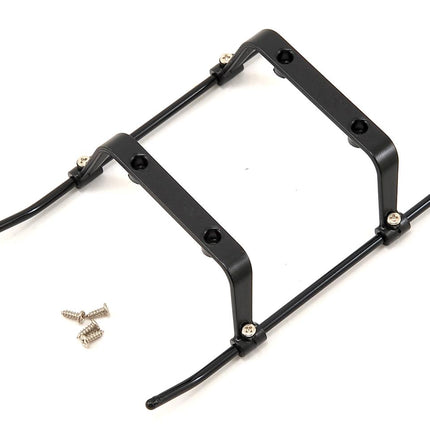 TRA6356, Traxxas Landing Skid Set (Black)