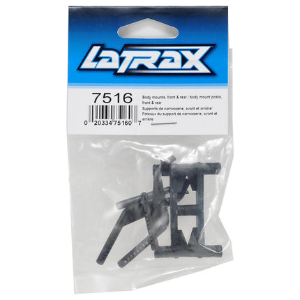 TRA7516, Traxxas LaTrax Front & Rear Body Mount Set