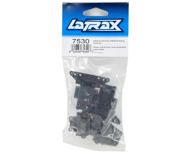 TRA7530, Traxxas LaTrax Front & Rear Bulkhead/Differential Housing Set