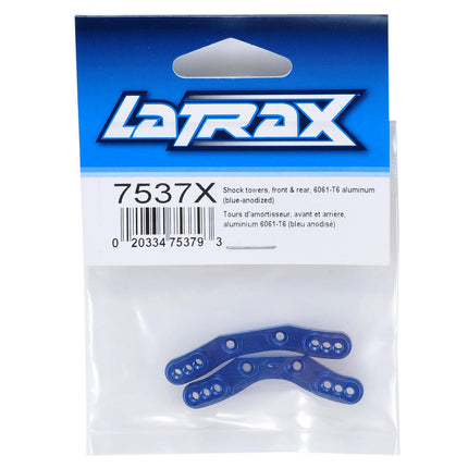TRA7537X, Traxxas LaTrax Aluminum Front & Rear Shock Tower Set