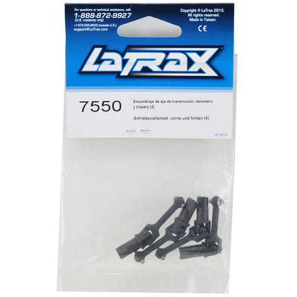 TRA7550, Traxxas LaTrax Front & Rear Driveshaft Set (4)
