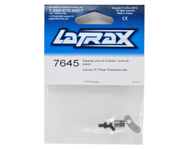 TRA7645, Traxxas LaTrax Pinion Gear (10T)