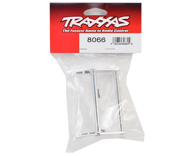 TRA8066, Traxxas TRX-4 Bronco Bumper Push Bar (Chrome)