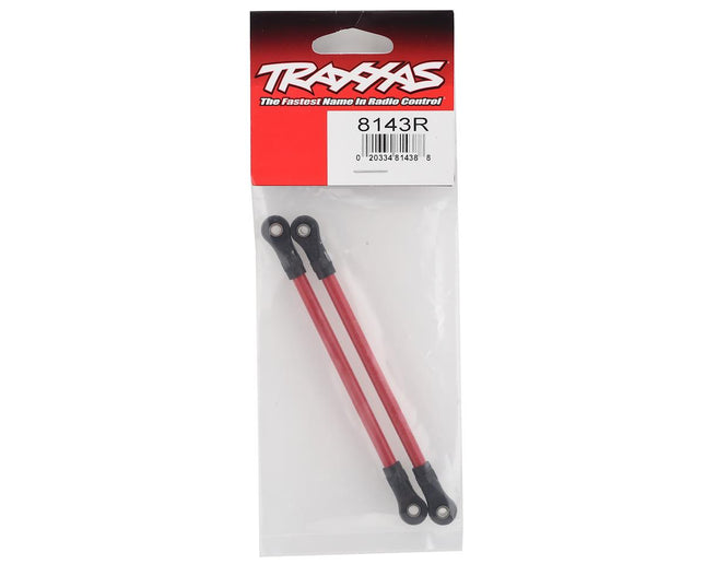TRA8143R, Traxxas 5x104mm Front Lower Suspension Links (Red) (2)