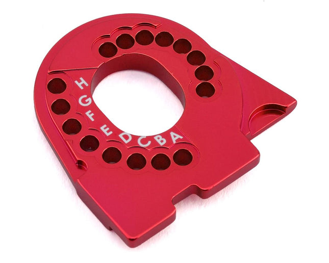 TRA8290R, Traxxas TRX-4 Aluminum Motor Mount Plate (Red)