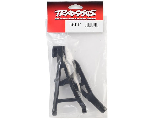 TRA8631, Traxxas E-Revo 2.0 Heavy-Duty Front Right Suspension Arm Set (Black)