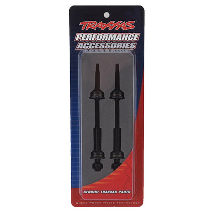 TRA9052X, Traxxas Rear Steel-Spline Constant-Velocity Driveshafts (2) (Complete Assembly)