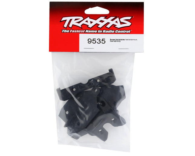 TRA9535, Traxxas Sledge Front Bumper w/Skidplate & Tie Bar Mount