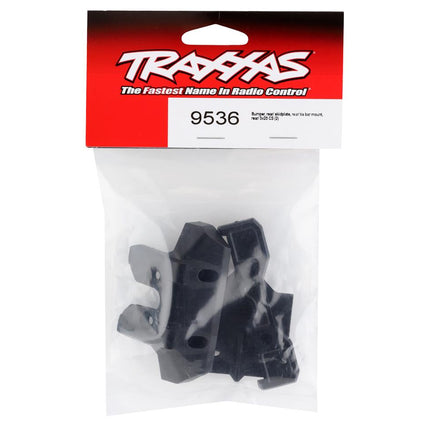TRA9536, Traxxas Sledge Rear Bumper w/Skidplate & Tie Bar Mount