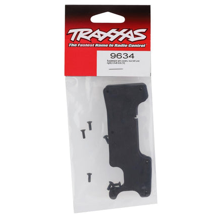 TRA9634, Traxxas Sledge Rear Left/Right Suspension Arm Covers (Black)