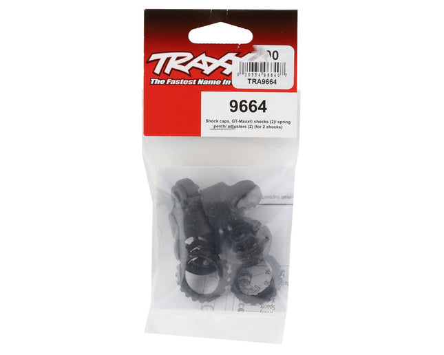 TRA9664, Traxxas Sledge GT-Maxx Shock Caps (2)