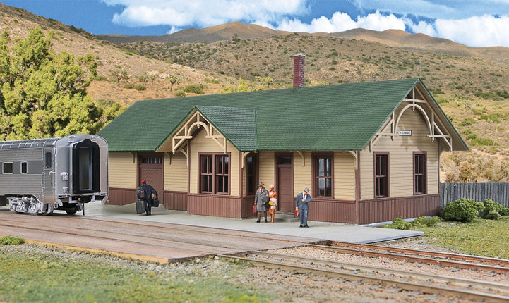 Walthers Cornerstone Union Pacific(R)-Style Depot -- Kit
