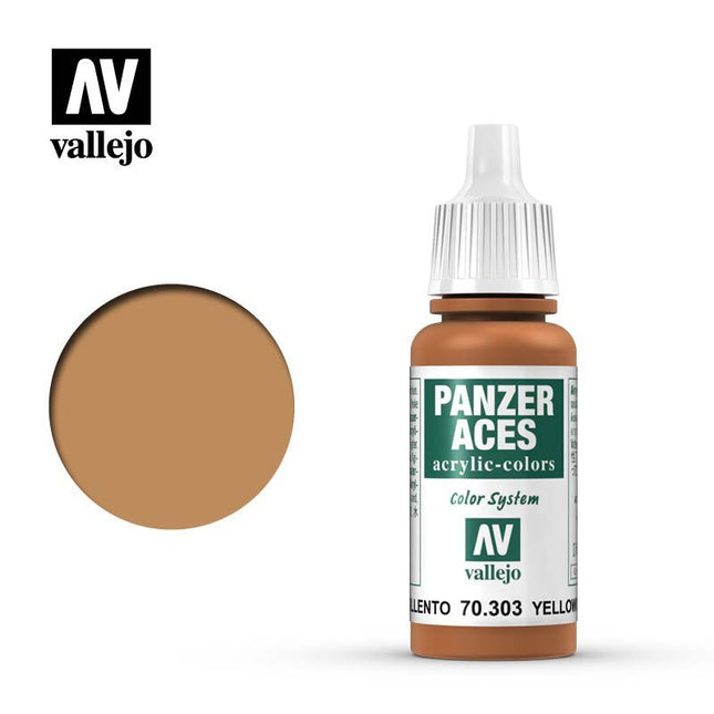 17ml Bottle Yellowish Rust Panzer Aces