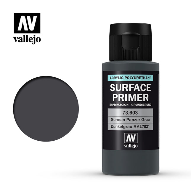 17ml Bottle German Panzer Grey RAL 7021 Surface Primer