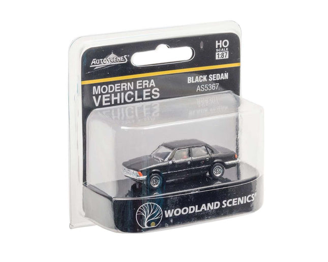 WOOAS5367, HO Black Sedan