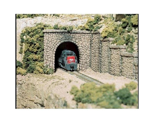 WOOC1255, HO Single Tunnel Portal, Random Stone