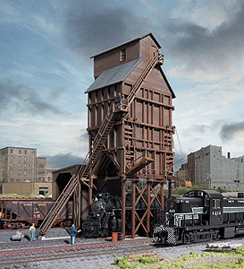 Walthers Cornerstone Wood Coaling Tower Kit N Scale