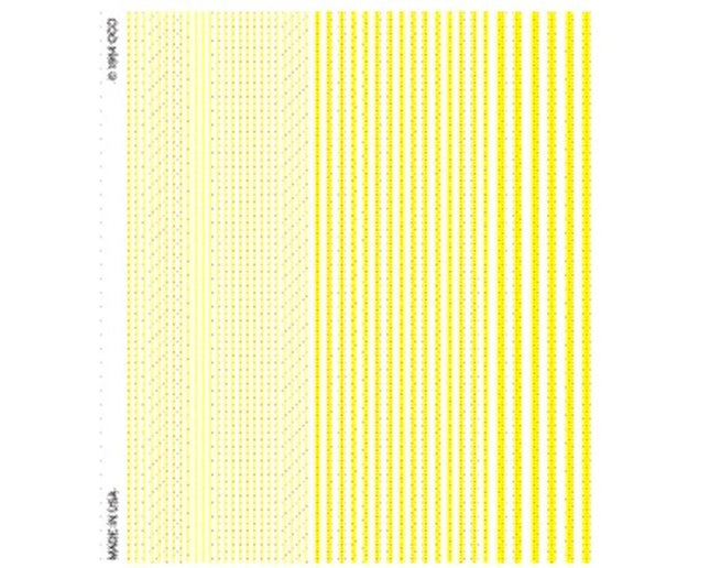 WOODT516, Stripes, Yellow