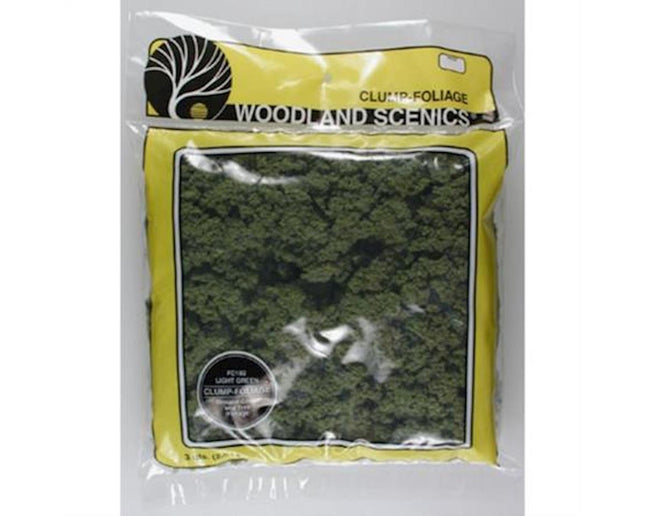 WOOFC182, Clump-Foliage Bag, Light Green/165 cu. in.