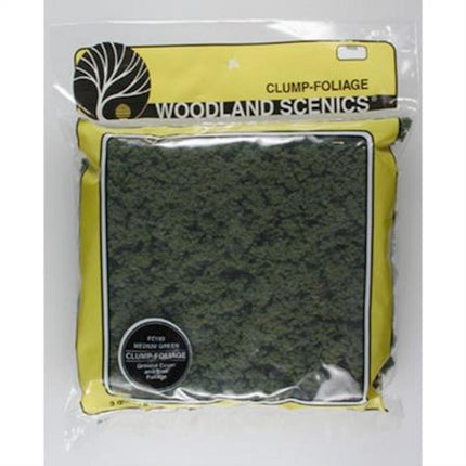 WOOFC183, Clump-Foliage Bag, Medium Green/165 cu. in.