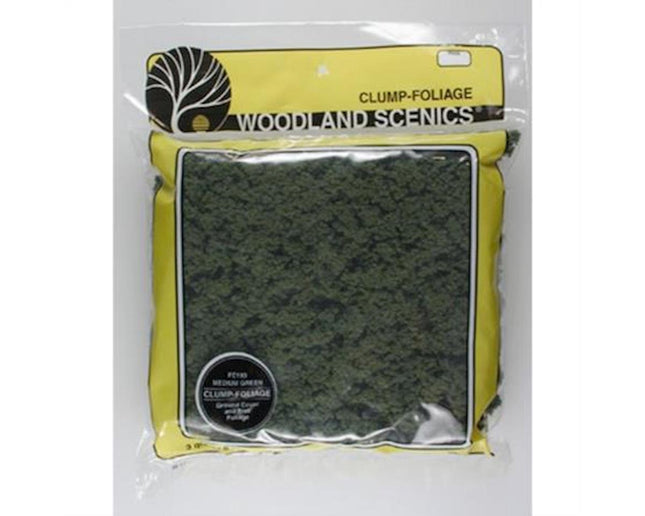 WOOFC183, Clump-Foliage Bag, Medium Green/165 cu. in.