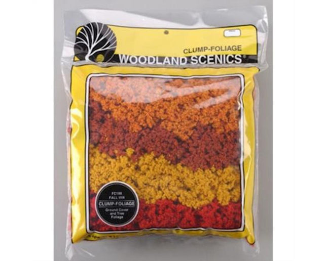 WOOFC186, Clump-Foliage Bag, Fall Mix/165 cu. in.