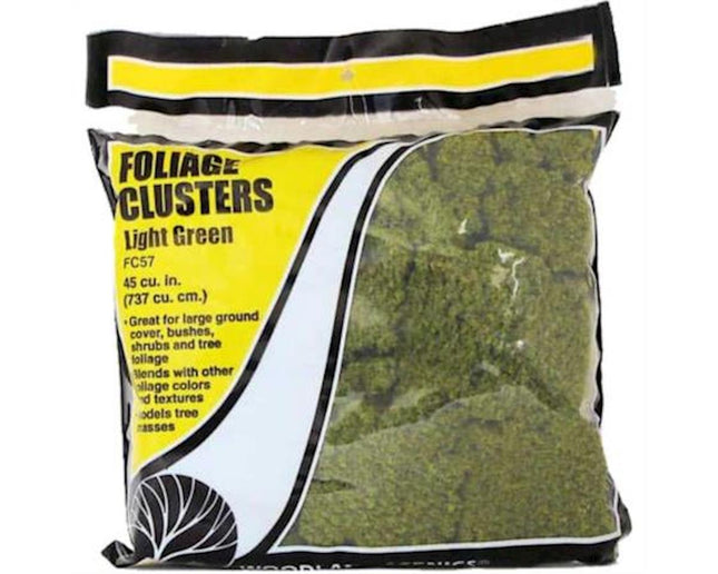 WOOFC57, Foliage Cluster Bag, Light Green/45 cu. in.