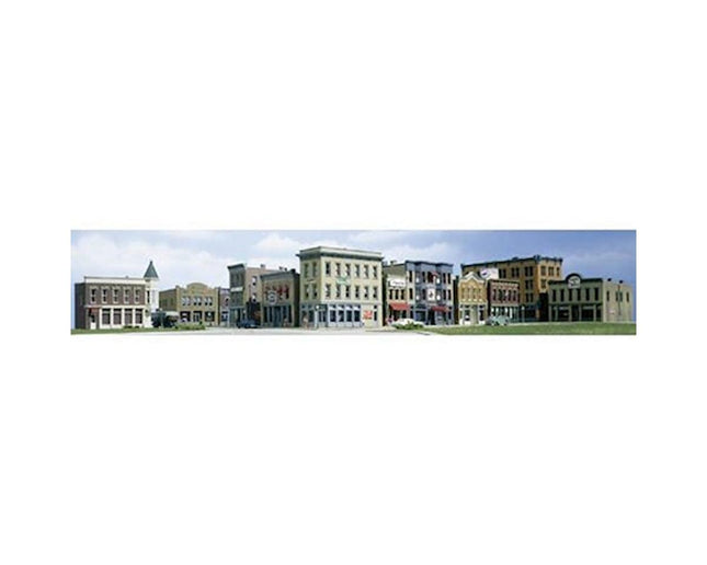WOOS1485, N KIT Town and Factory Building Set