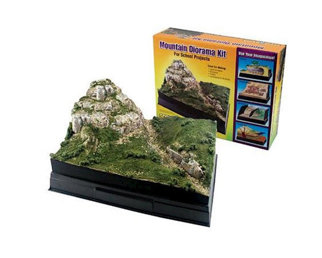 WOOSP4111, Scene-A-Rama Mountain Diorama Kit